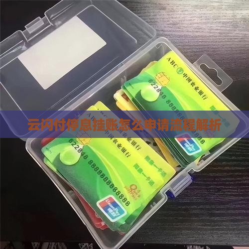 云闪付停息挂账怎么申请流程解析