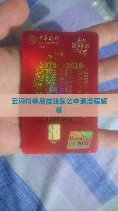 云闪付停息挂账怎么申请流程解析