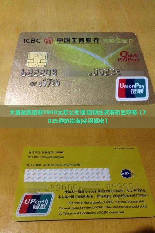 天星金融逾期1900元怎么处理