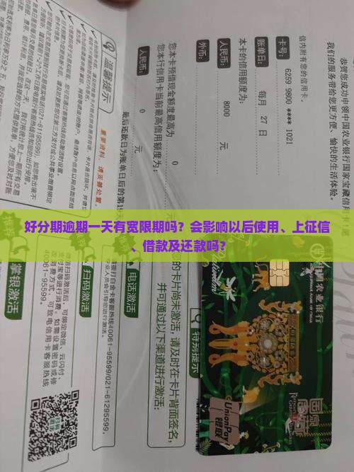 好分期逾期一天有宽限期吗