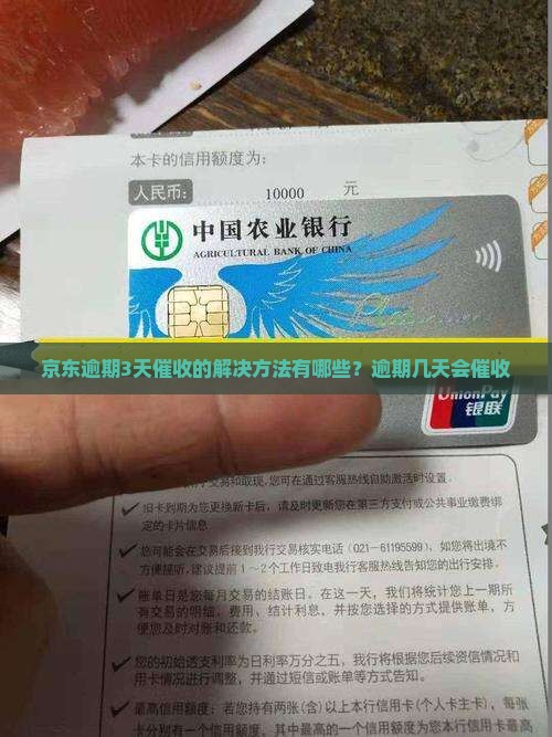 京东逾期3天催收的解决方法