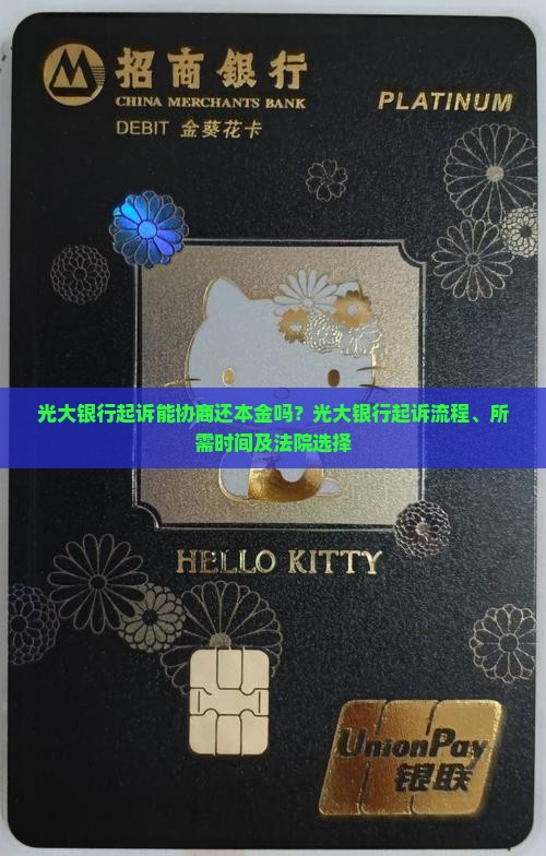 光大银行起诉能协商还本金吗