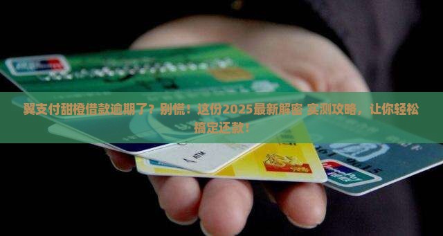 翼支付甜橙借款逾期还款流程详解