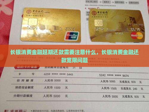 长银消费金融延期还款需要注意什么
