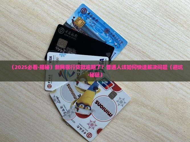新网银行贷款逾期找谁解决问题
