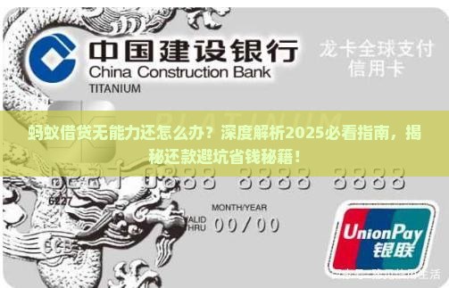 蚂蚁借贷无能力还怎么办