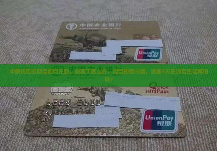 中邮钱包逾期后如何还款