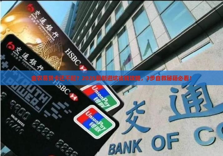金农易贷卡无力还债怎么办