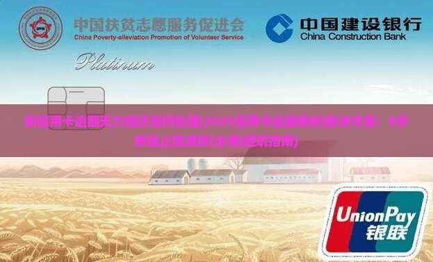 新信用卡逾期无力偿还如何处理