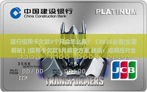 建行信用卡欠款3个月会怎么样