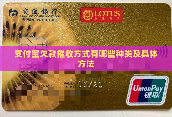 支付宝欠款催收方式