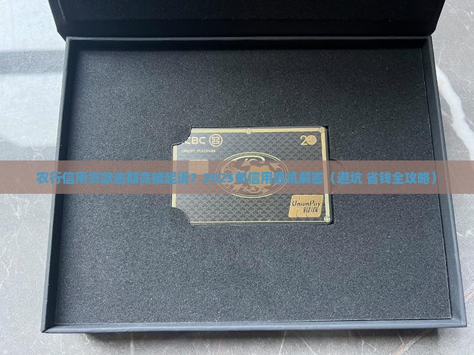 农行信用贷款逾期被起诉