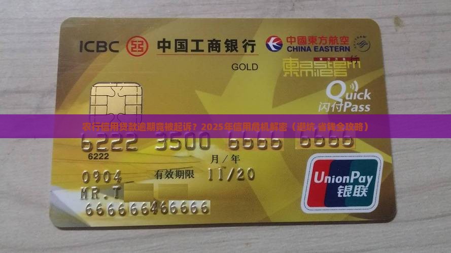 农行信用贷款逾期被起诉
