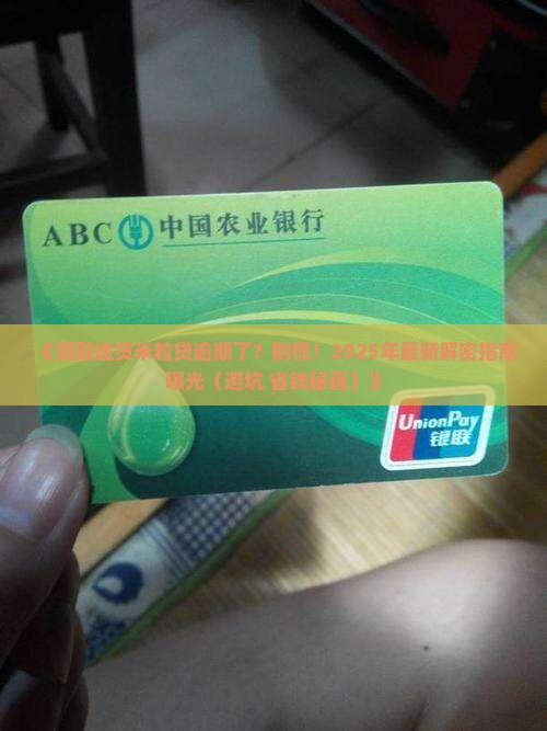简融速贷米粒贷逾期如何解决