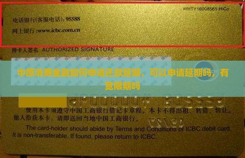 中原消费金融如何申请还款延期