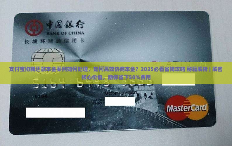 支付宝协商还款本金案例如何处理