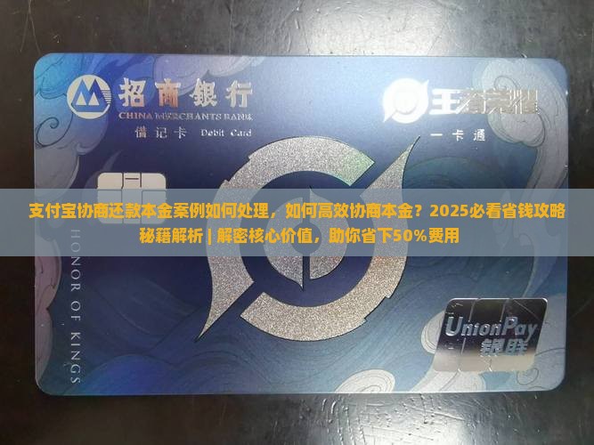 支付宝协商还款本金案例如何处理