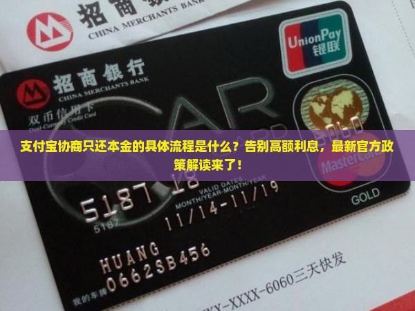 支付宝协商只还本金的具体流程是什么