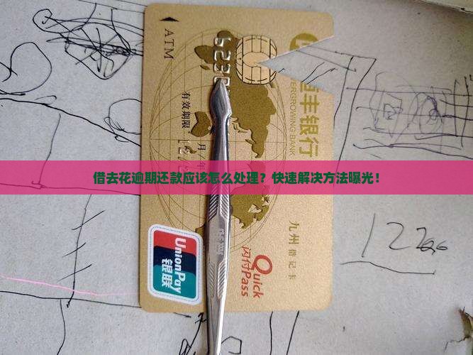 借去花逾期还款应该怎么处理
