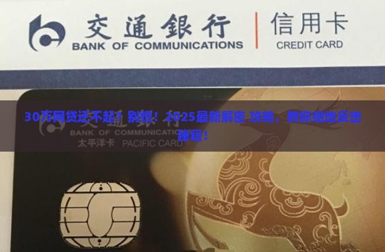 30万网贷无力还款怎么办