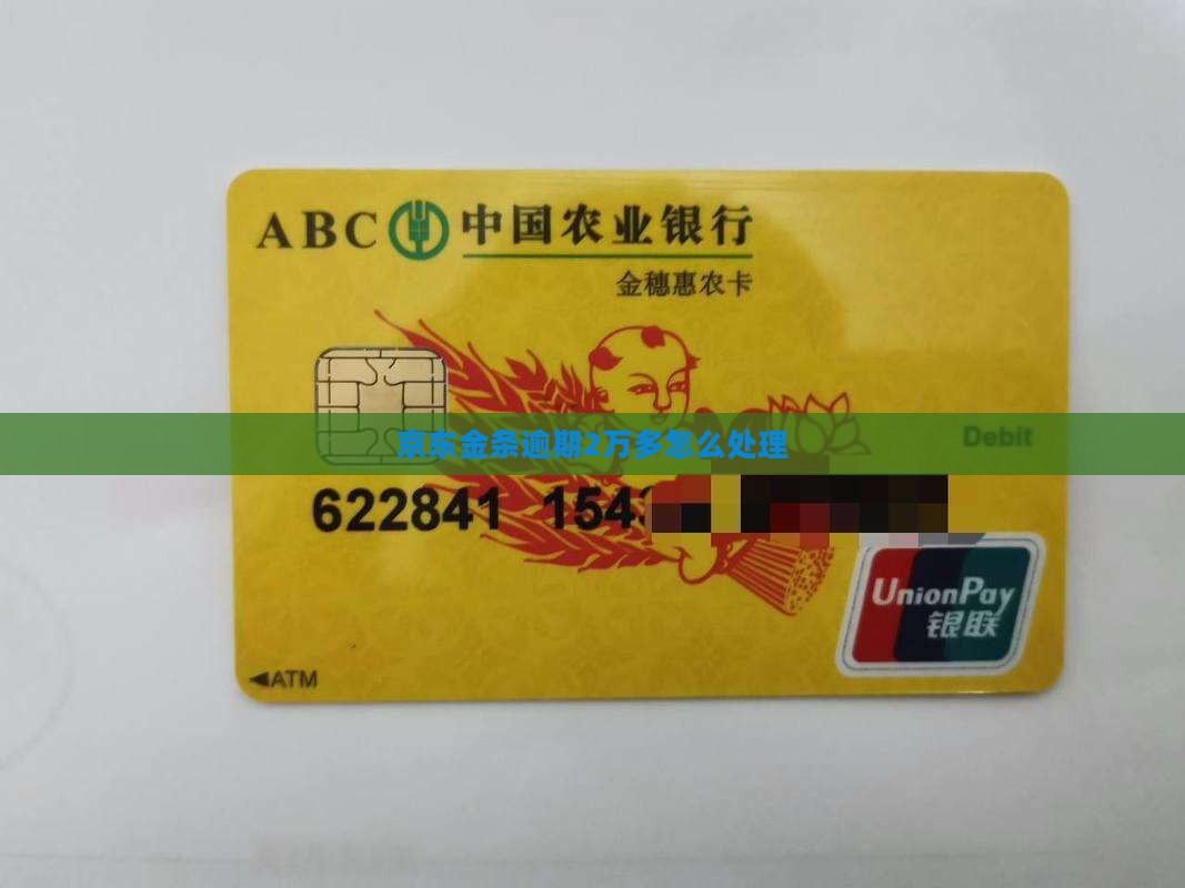 京东金条逾期2万多如何处理