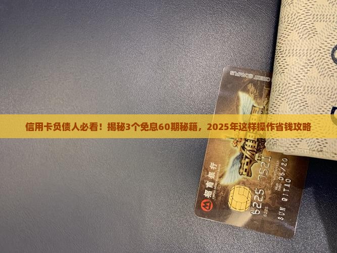 信用卡协商免息60期的方法和技巧