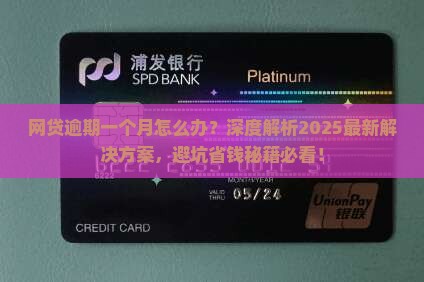 有一个月的网贷逾期怎么办怎么解决