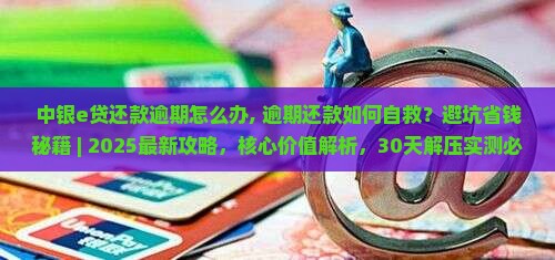 中银e贷还款逾期怎么办