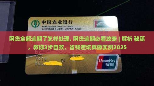 网贷全部逾期了怎样处理