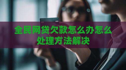 全民网贷欠款怎么办啊怎么解决