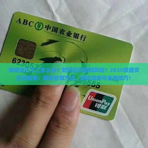 微捷贷还不上怎么办找谁帮忙