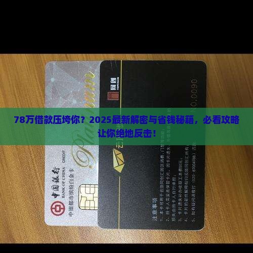 借款78万还不上怎么办