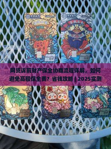 网贷诉前财产保全协商流程详解