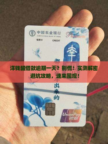 洋钱罐借款逾期一天会怎样处理