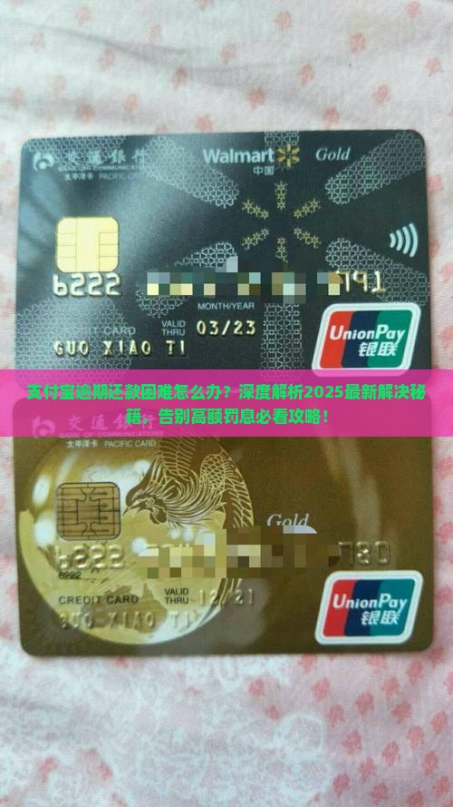 支付宝逾期还款困难怎么办解决方法