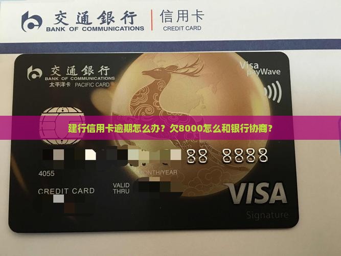 建行信用卡欠8000逾期怎么办