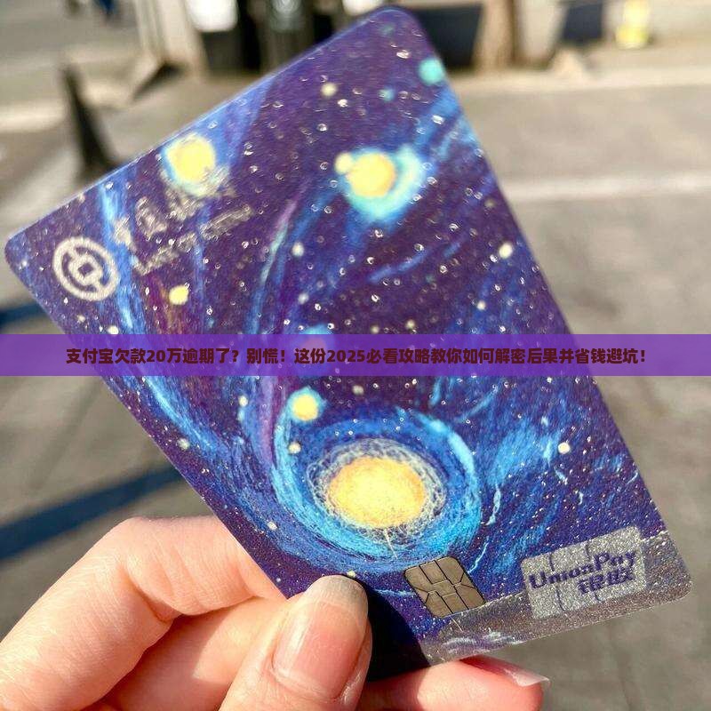 支付宝逾期20万的后果应该如何应对