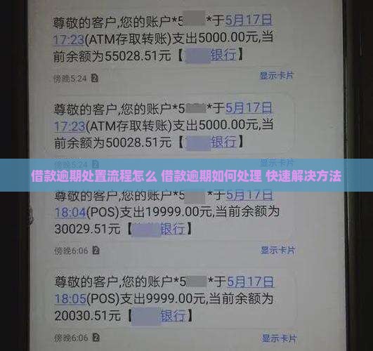借款逾期处置流程怎么办理