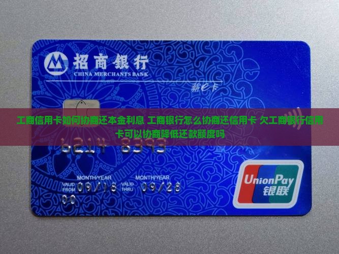 工商信用卡如何协商还本金利息