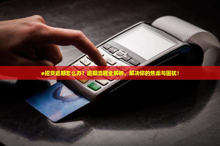 e招贷逾期流程及处理方式