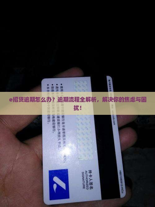 e招贷逾期流程及处理方式