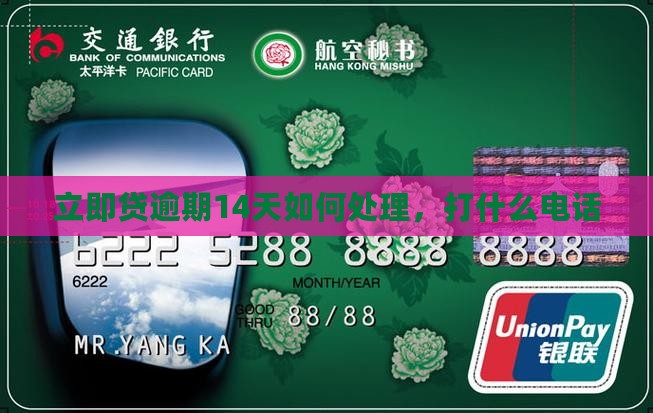 立即贷逾期14天如何处理