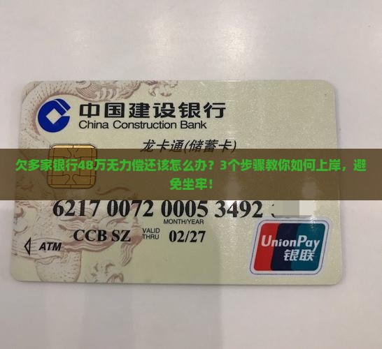 欠多家银行48万无力偿还该怎么办