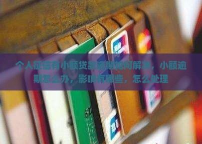 个人征信有小额贷款逾期如何解决