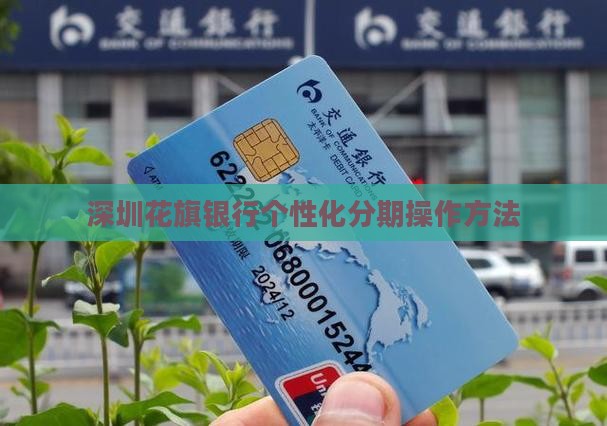 深圳花旗银行个性化分期办法如何操作