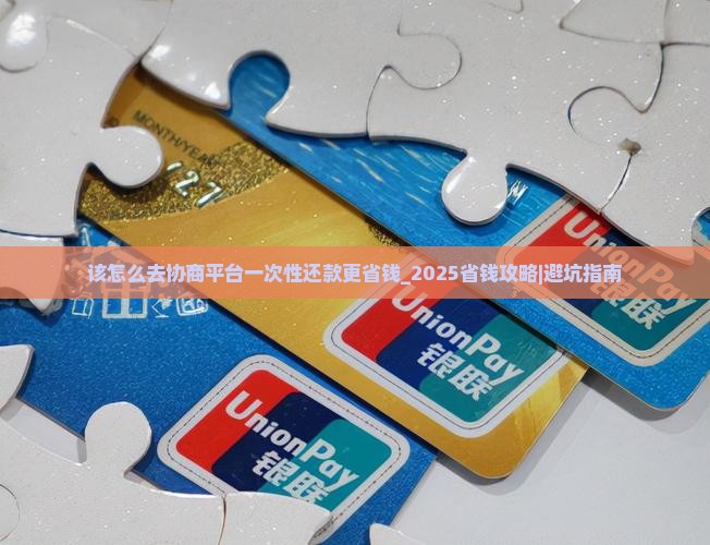 该怎么去协商平台一次性还款更省钱