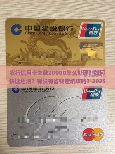 农行信用卡欠款20000怎么处理
