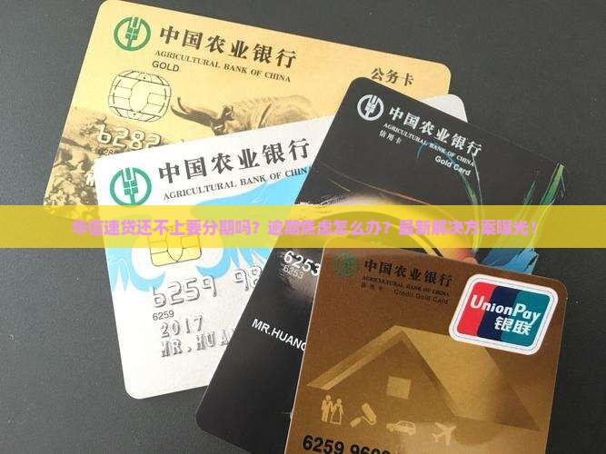 华信速贷还不上要分期吗如何解决
