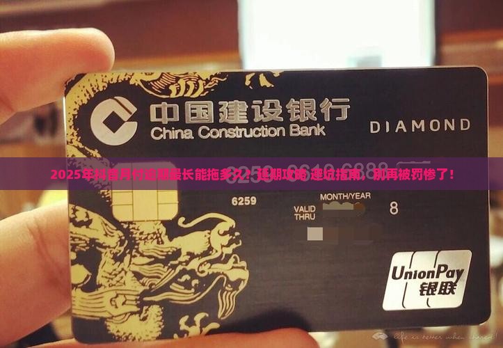 抖音月付逾期最长可延迟多久