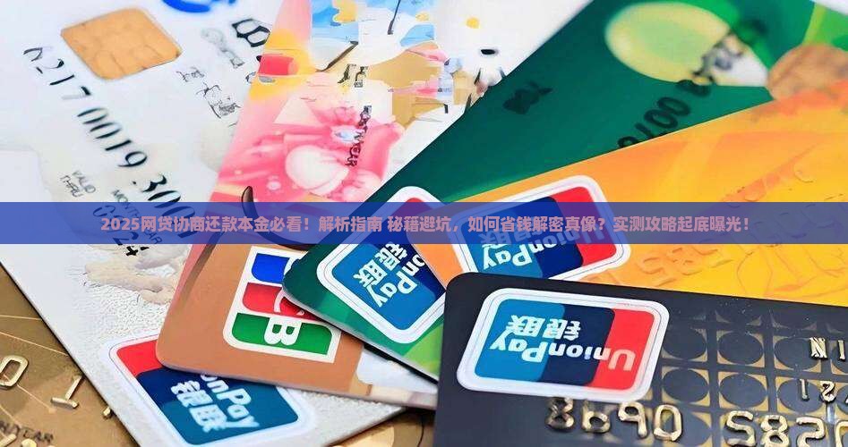 网贷是怎么协商还款本金